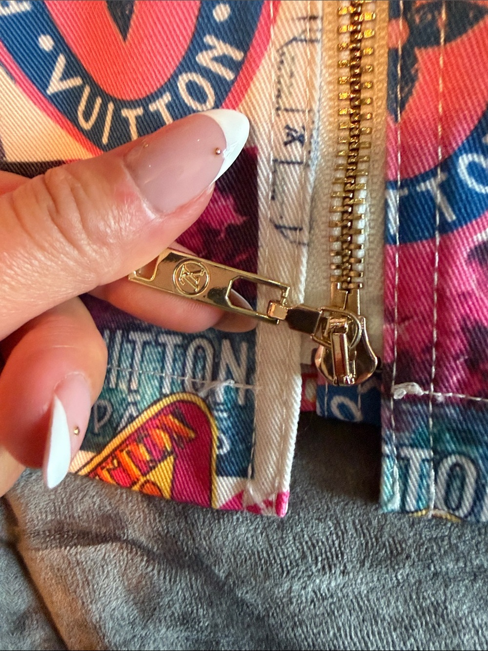 Multicolor Logo Patchwork Dress - Picture 4 of 5